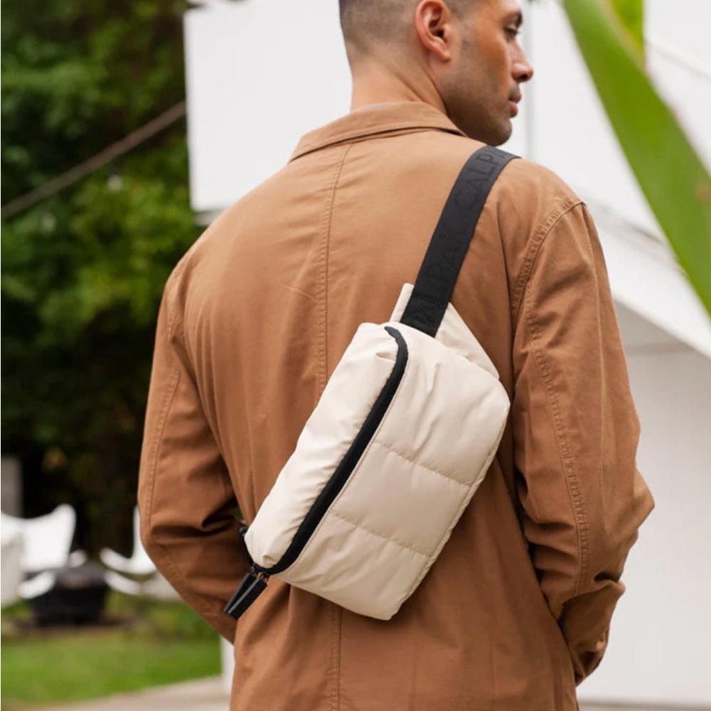 Calpak Luka Large Belt Bag with Black Strap